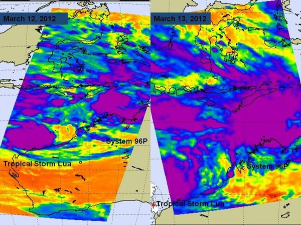 Satellite Spies Two Storms in One Shot